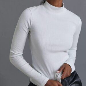 AGOLDE Amber Ribbed Turtleneck Top